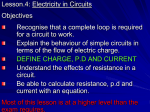 4. Electricity in Circuits