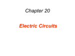 20.1 Electromotive Force and Current