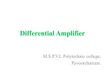 Differential Amplifier