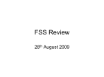 FSS Overview