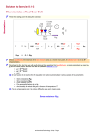 Solution to Exercise 8.1-3 Characteristics of Real Solar Cells  