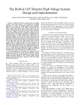 The B B LST Detector High Voltage System: Design and Implementation