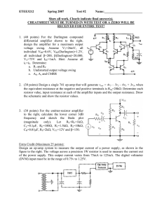 ETEE3212 Spring 2007 Test