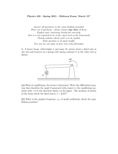 Physics 422 - Spring 2015 - Midterm Exam, March 12