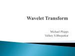 Wavelet transform Ch 13.?