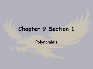 Chapter 9 Section 1