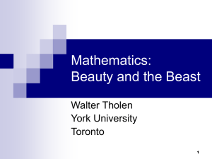 Mathematics: Beauty and the Beast