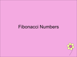Fibonacci Rectangles - Oldham Sixth Form College