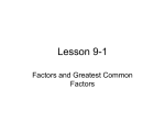 Lesson 8-8