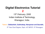 Digital Electronics Tutorial - 2
