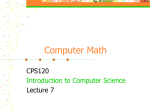 Introduction to Computer Science1