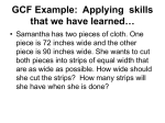 GCF Example: Applying skills that we have learned…