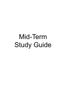 mid-term notes