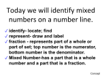EDI NS 1_5 Identify mixed numbers on a Number Line