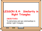 LESSON 8.4: Similar Polygons
