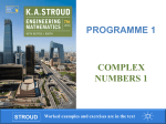 01 Complex numbers 1 PowerPoint