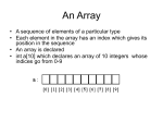 Arrays