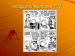 Imaginary Numbers - newpaltz.k12.ny.us