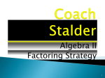 Coach Stalder