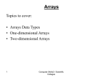 Arrays