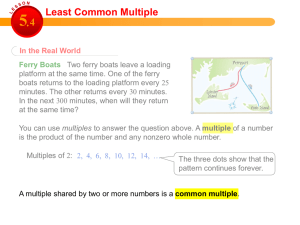 Least Common Multiple