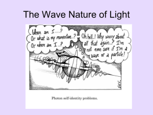 The Wave Nature of Light