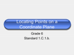 Locating Points on a Coordinate Plane