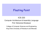 Floating-Point Arithmetic