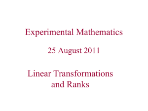 Linear Equations in 3D Space