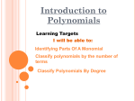 Polynomial