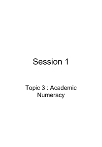 1. session-1 - Tony`s Teaching & Learning