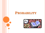 Probability - Skills Bridge