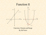 Functions III