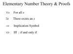 Chapter 1 Elementary Number Theory