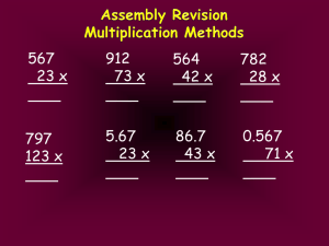 Miss Sutherland - Ordering fractions