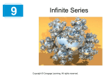 infinite series