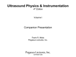 Ultrasound Physics Volume I