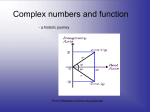 Komplekse tall og funksjoner