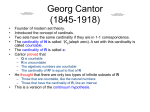 Georg Cantor (1845