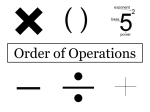 Order of Operations - Arkansas State University