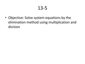 13_5elimination method by multiolication