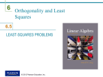 least-squares solution
