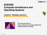 Lec4-alu - ECE Users Pages - Georgia Institute of Technology