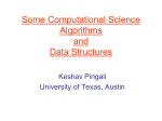 Some Computational Science Algorithms