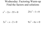 Substitution Method