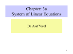 Ch3a-Systems of Linear Equations