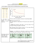 Quadratic Functions, Expressions, and Equations  (Investigation 1) TOOLKIT:
