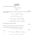 Math 2280-001 Quiz 11 SOLUTIONS April 17, 2015