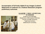 Incorporation of full body digital X-ray images (Lodox® Statscan®) of