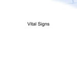 Vital Signs notes in PowerPoint